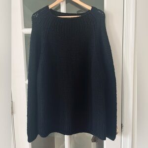 Johnny Was CALME CHUNKY FUNNEL NECK SWEATER- size XXL